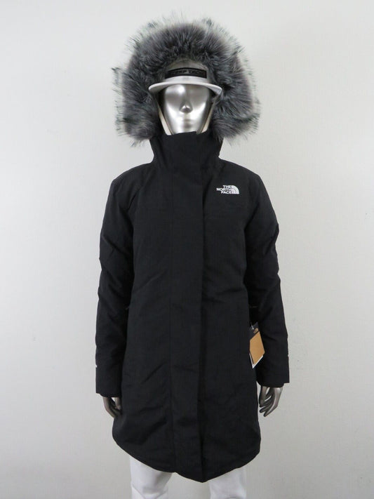 Womens the North Face Arctic Parka down Waterproof Warm Winter Jacket Black $350